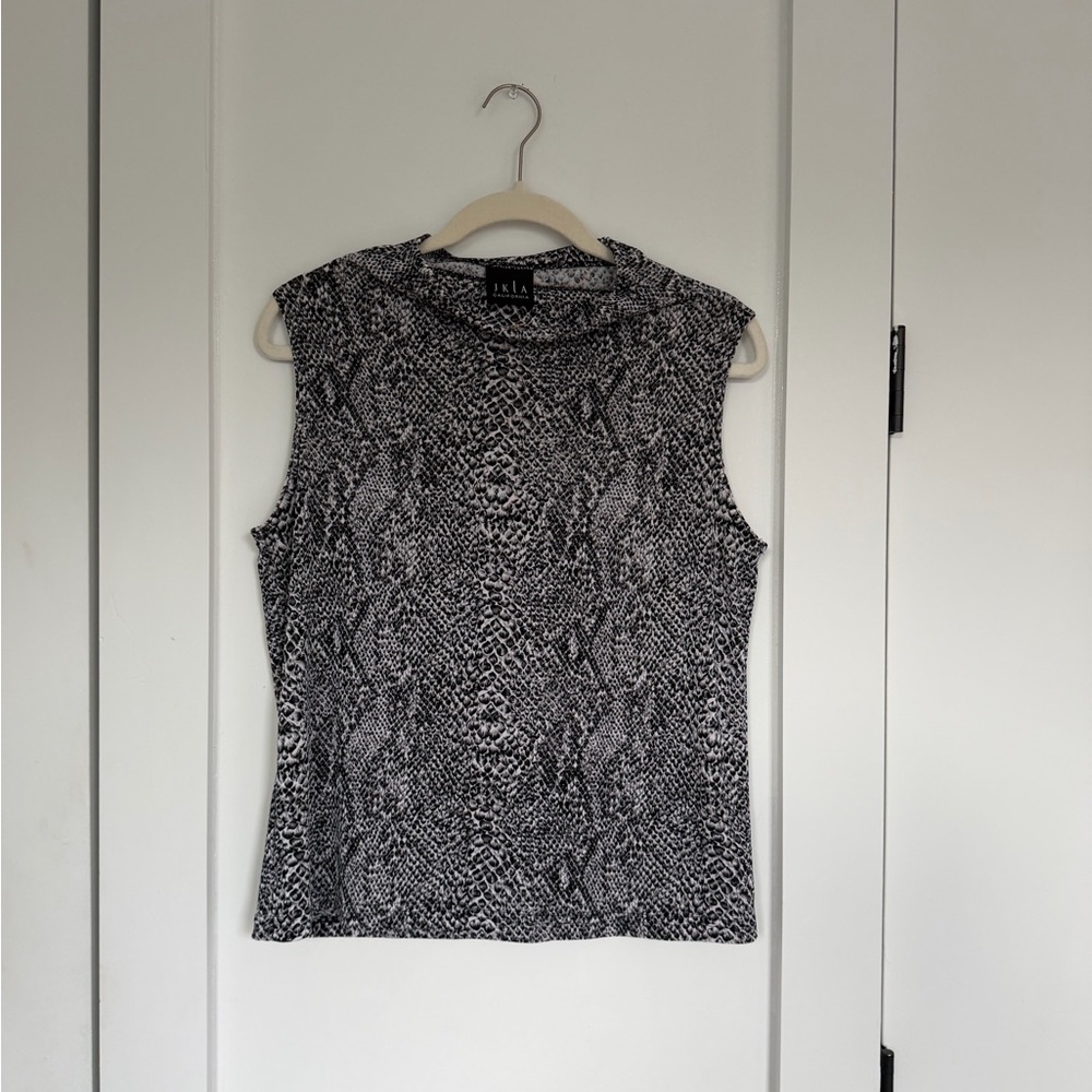 Y2K LEOPARD PRINT TOP - Picture 3 of 4